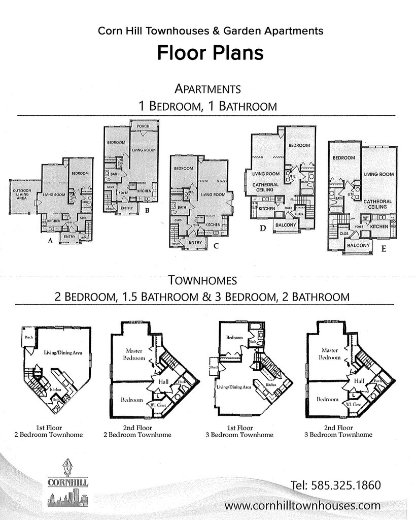 Corn Hill Townhouses & Apartments in Rochester, NY