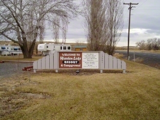 Warden Lake RV Resort in Warden, WA - Foto de edificio