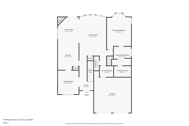 7107 Boulder Pass in Union City, GA - Foto de edificio - Building Photo