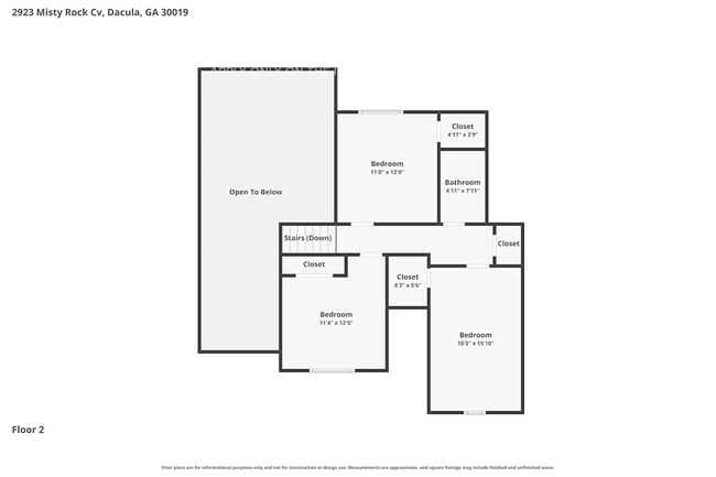 2923 Misty Rock Cove in Dacula, GA - Foto de edificio - Building Photo