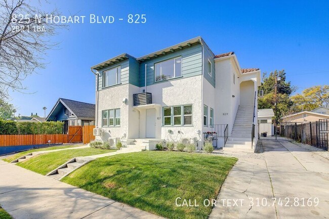 825 N Hobart Blvd in Los Angeles, CA - Building Photo - Building Photo