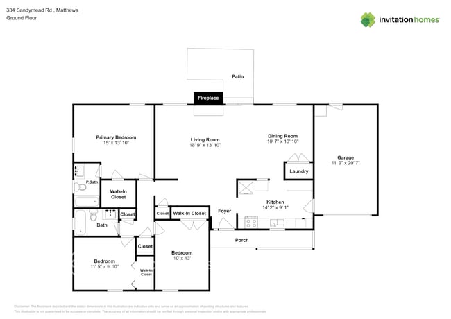 334 Sandymead Rd in Matthews, NC - Foto de edificio - Building Photo