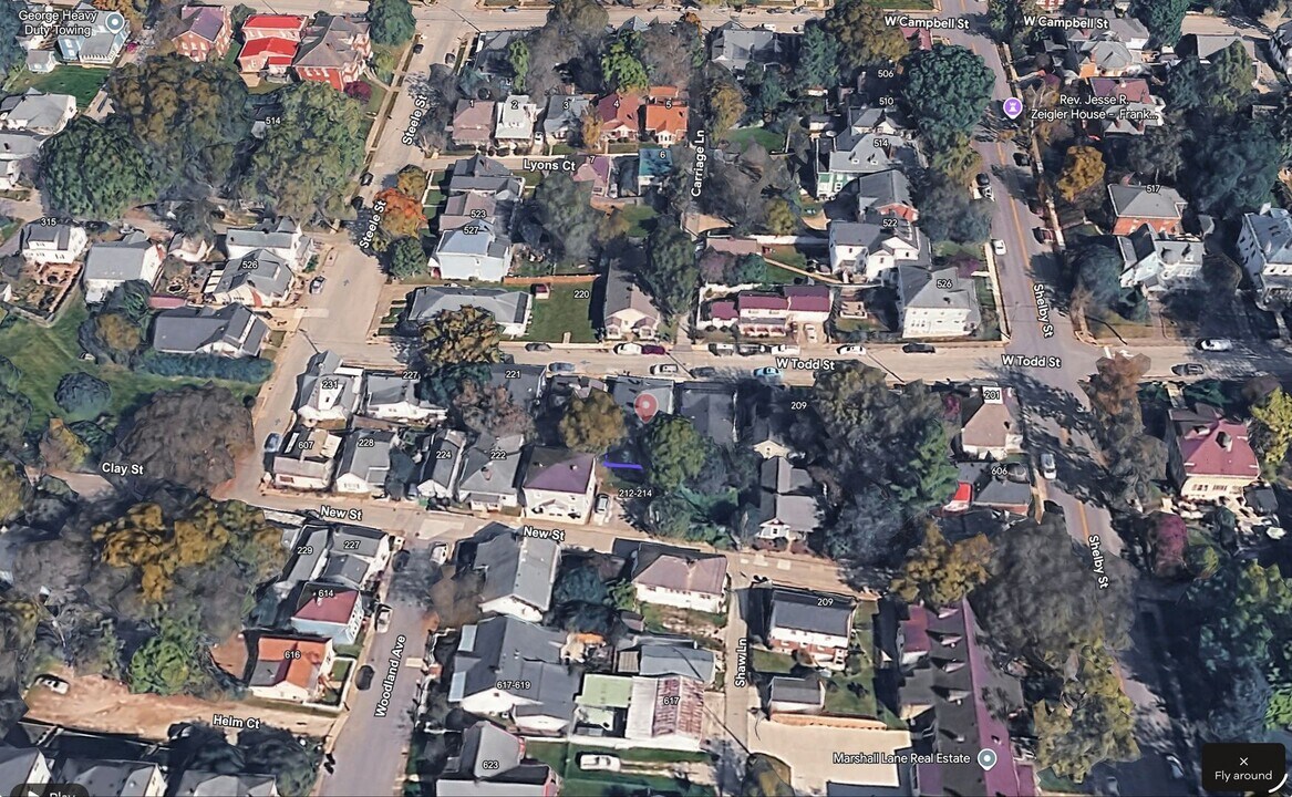 215-217-217 W Todd St in Frankfort, KY - Building Photo