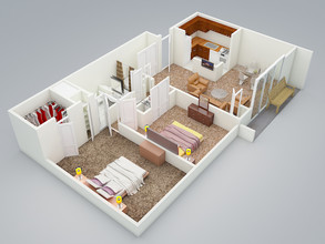 Stone Pointe Apartments in Willoughby, OH - Foto de edificio - Floor Plan