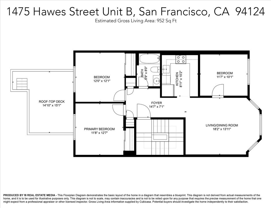 1475 Hawes St in San Francisco, CA - Building Photo