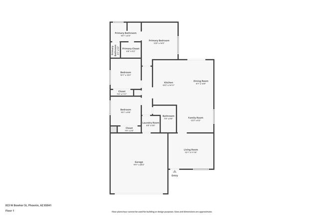 823 W Bowker St in Phoenix, AZ - Building Photo - Building Photo