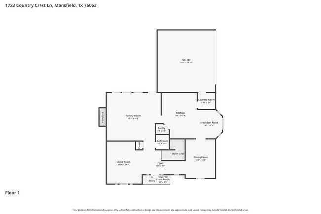 1723 Country Crest Ln, Unit 812 in Mansfield, TX - Building Photo - Building Photo