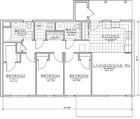 3BR/2BA - 2 bedrooms from $596 to $654 - Crossroads Meadow Apartments in Ebensburg, Pennsylvania