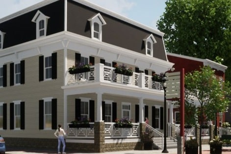 15 E Broad St in Hopewell, NJ - Foto de edificio - Building Photo