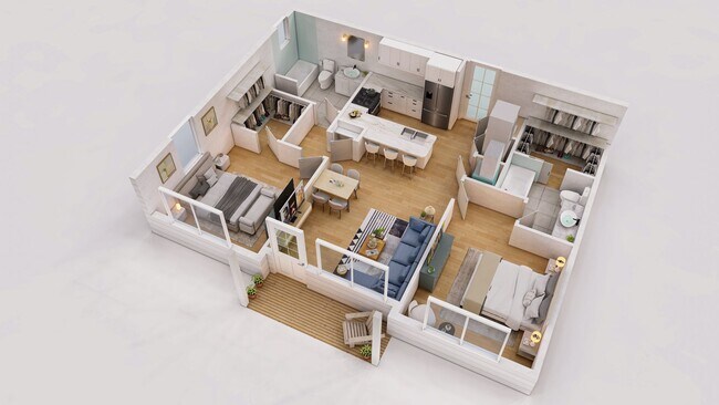Cardinal Village Apartmens in Deltona, FL - Foto de edificio - Interior Photo