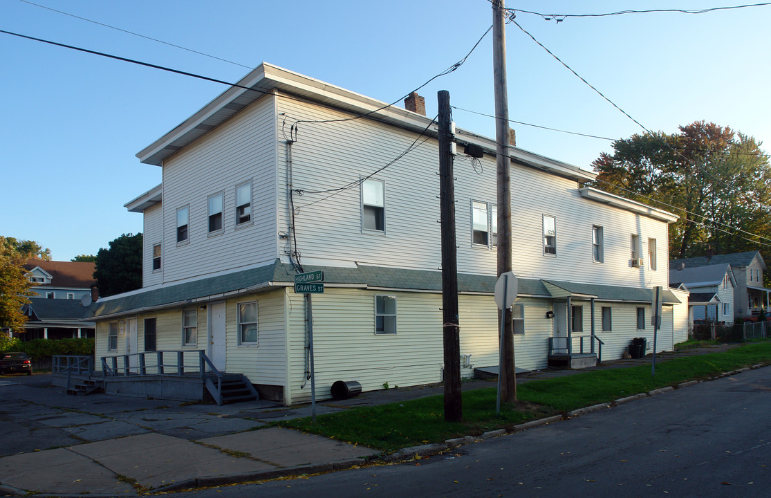 600-602 Highland St in Syracuse, NY - Foto de edificio