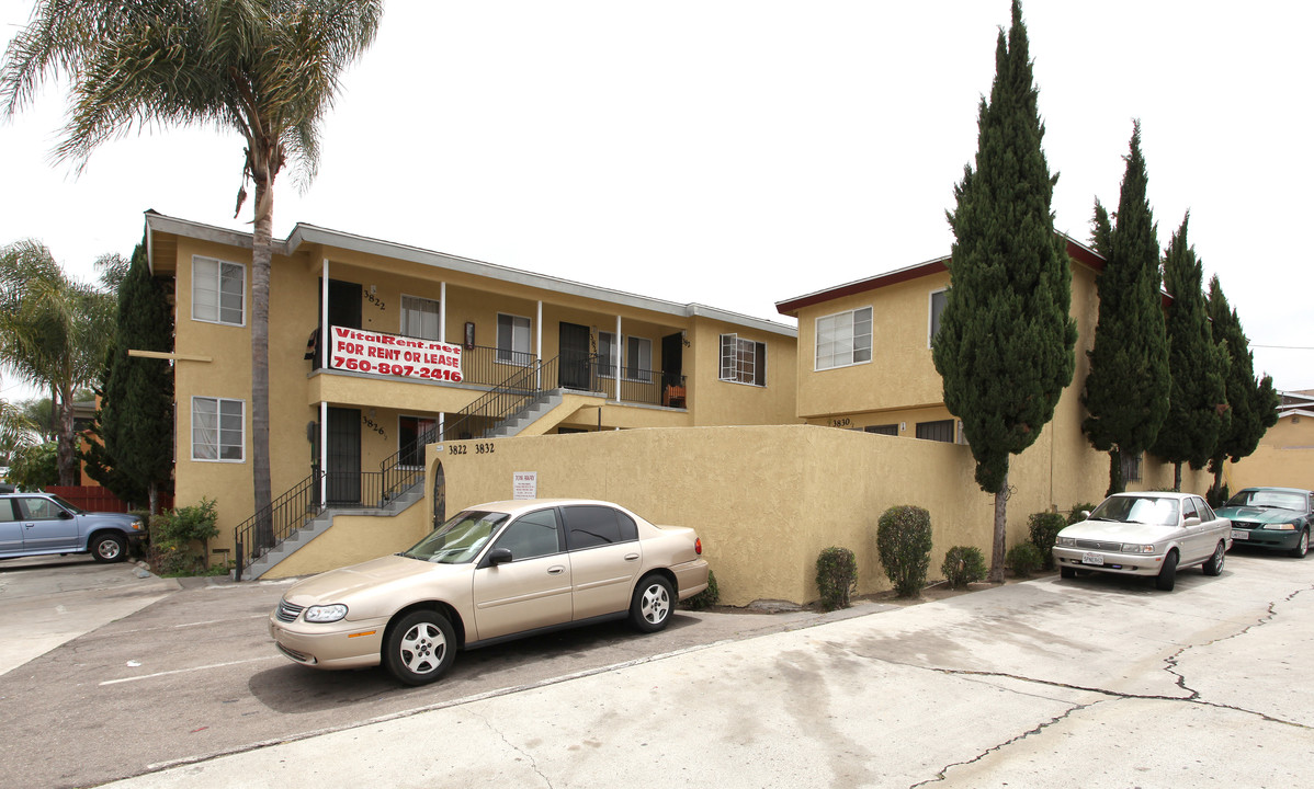 3822-3832 Boundary St in San Diego, CA - Building Photo