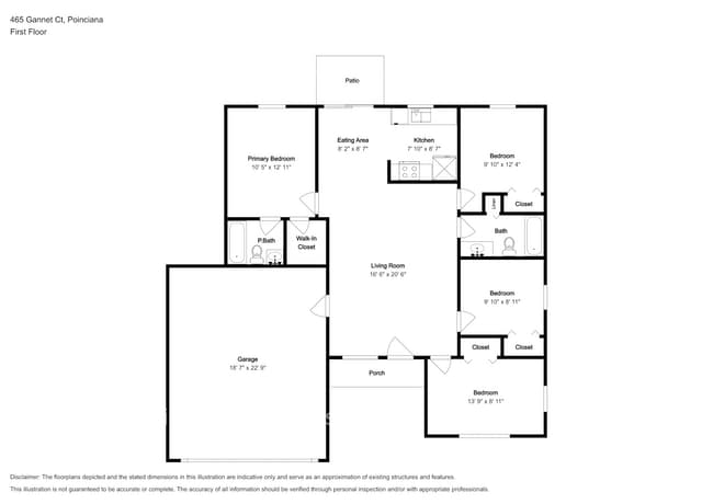 465 Gannet Ct in Kissimmee, FL - Foto de edificio - Building Photo