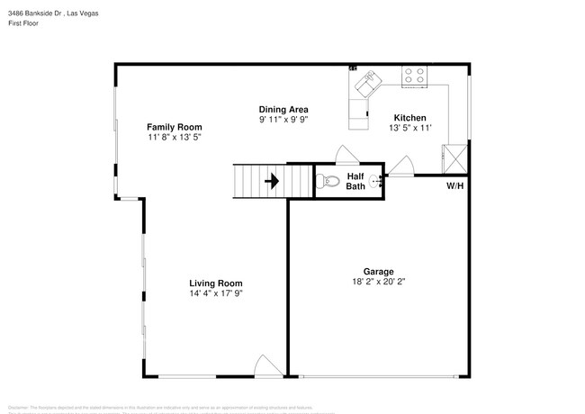 3486 Bankside Dr in Las Vegas, NV - Foto de edificio - Building Photo