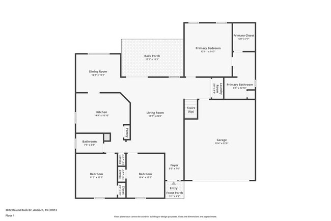 3812 Round Rock Dr in Nashville, TN - Foto de edificio - Building Photo