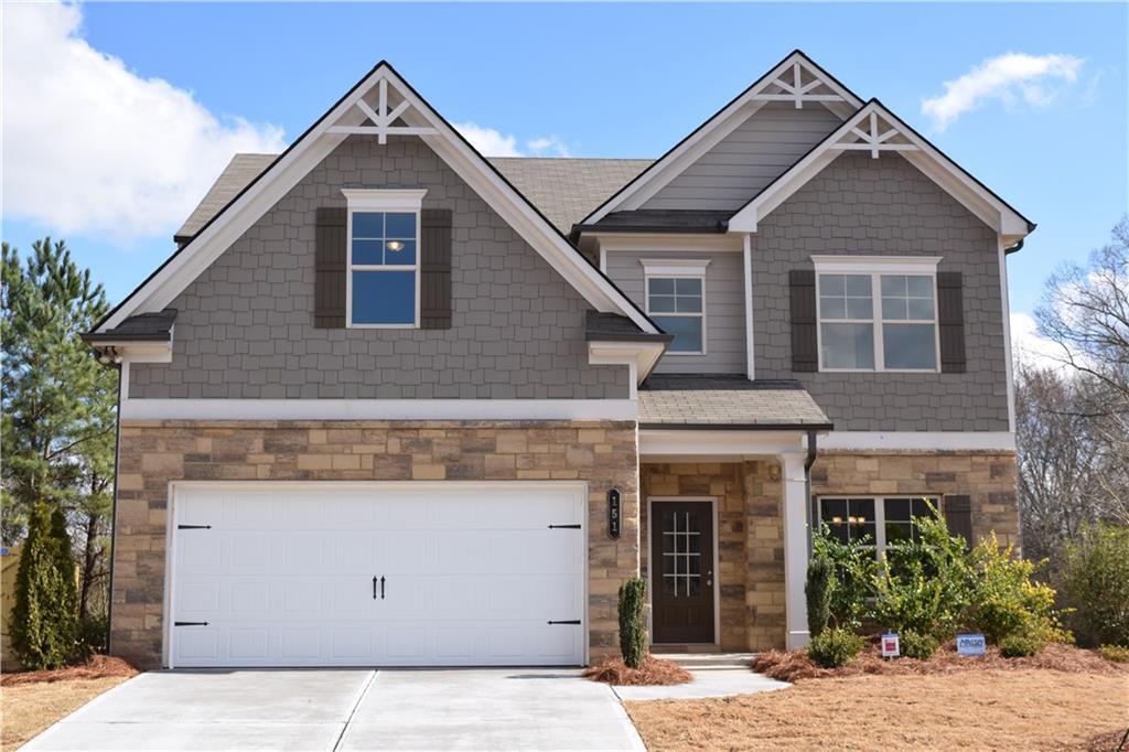 151 Stanford Wy in Hoschton, GA - Foto de edificio