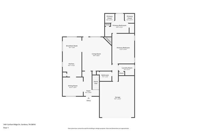 1401 Carlton Ridge Dr in Cordova, TN - Building Photo - Building Photo