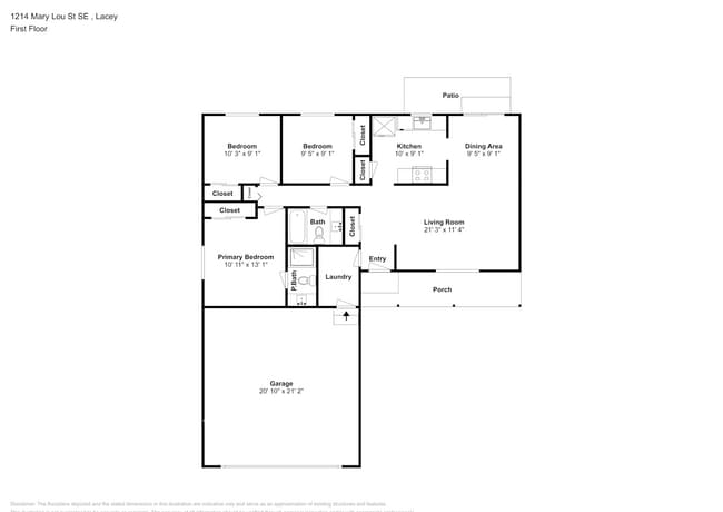 1214 Mary Lou St SE in Lacey, WA - Building Photo - Building Photo