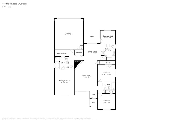 353 N Beltwoods Dr in Desoto, TX - Building Photo - Building Photo