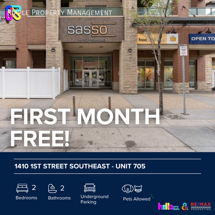 1410 1st St SE in Calgary, AB - Building Photo