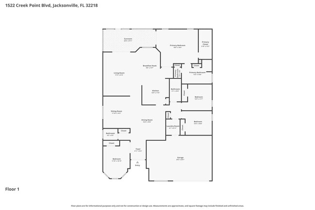 1522 Creek Point Blvd in Jacksonville, FL - Building Photo - Building Photo