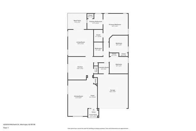 42539 W Michaels Dr, Unit G in Maricopa, AZ - Foto de edificio - Building Photo