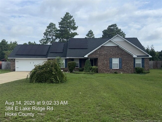 property at 384 E Lake Ridge Rd