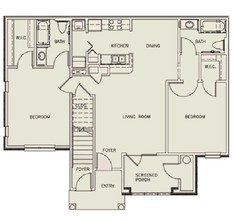 Independent Apartments in Memphis, TN - Building Photo - Floor Plan