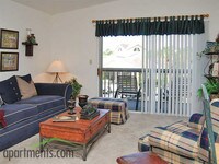 Living Room - Hunters Glen Apartments in Sarasota, Florida