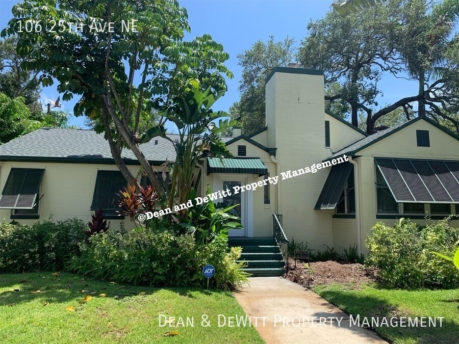 106 25th Ave NE in St. Petersburg, FL - Building Photo
