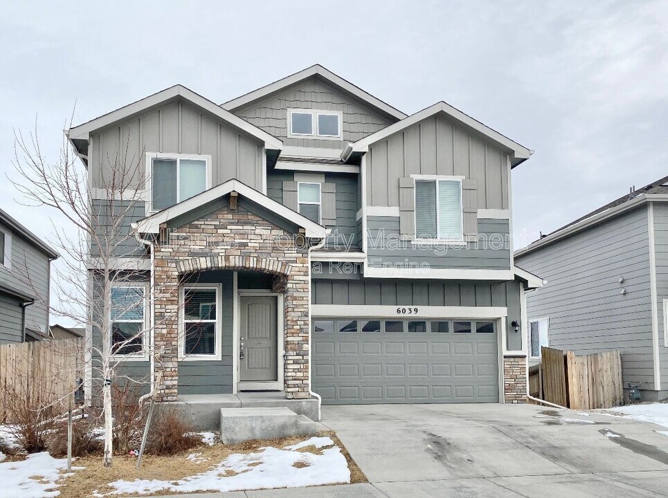 6039 Jorie Rd in Colorado Springs, CO - Foto de edificio