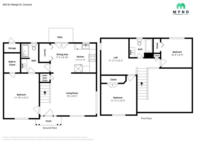 803 Sir Raleigh Dr in Concord, NC - Building Photo - Building Photo