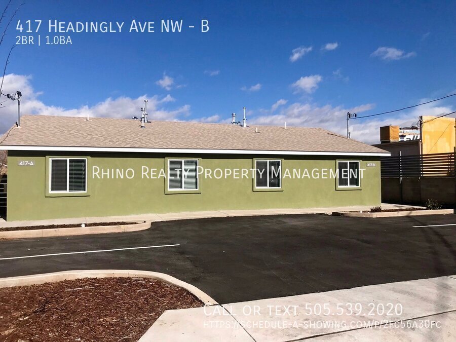 417 Headingly Ave NW-Unit -B in Albuquerque, NM - Building Photo