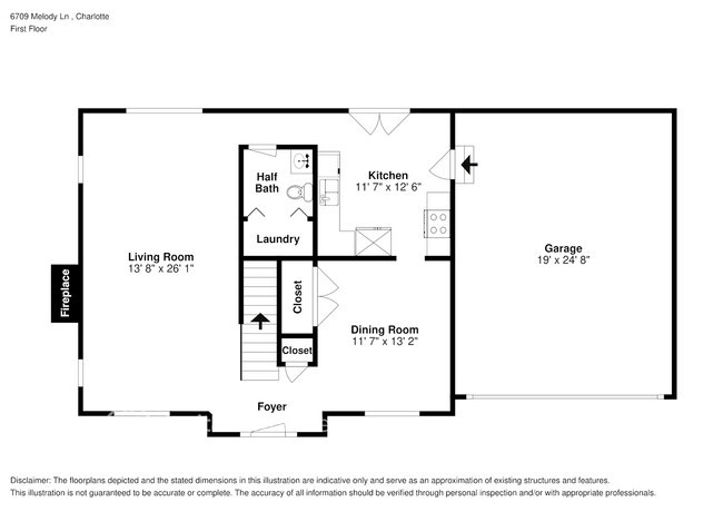 6709 Melody Ln in Charlotte, NC - Foto de edificio - Building Photo