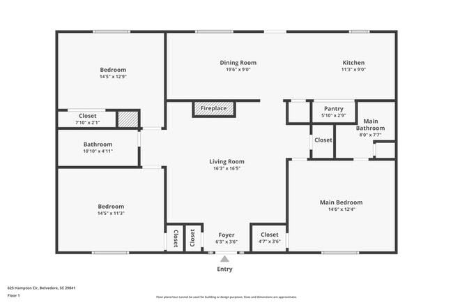 625 Hampton Cir in North Augusta, SC - Building Photo - Building Photo
