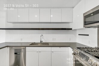 1037 N Vista St in West Hollywood, CA - Building Photo - Building Photo