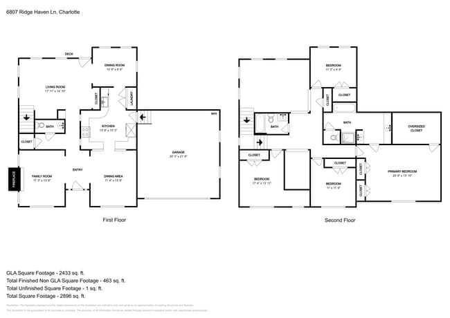 6807 Ridge Haven Ln in Charlotte, NC - Foto de edificio - Building Photo