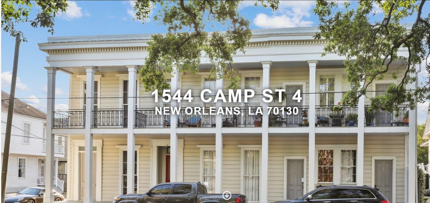 1544 Camp St, Unit 4 in New Orleans, LA - Building Photo