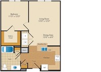 J. B. Milam Senior Center in Claremore, OK - Building Photo - Floor Plan