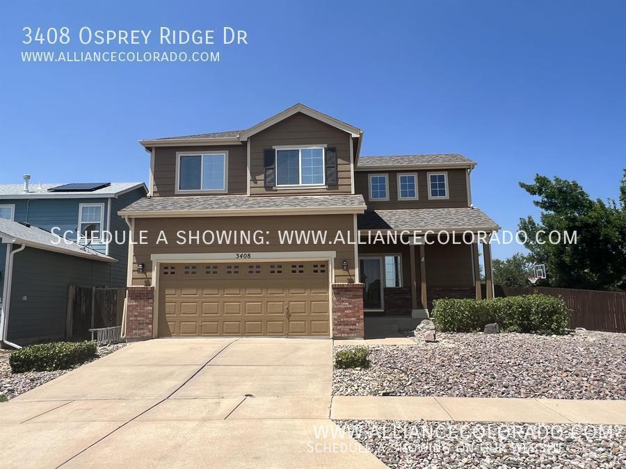 3408 Osprey Ridge Dr in Colorado Springs, CO - Building Photo