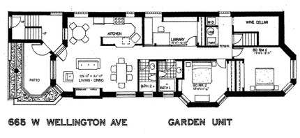 665 W Wellington Ave in Chicago, IL - Building Photo - Floor Plan