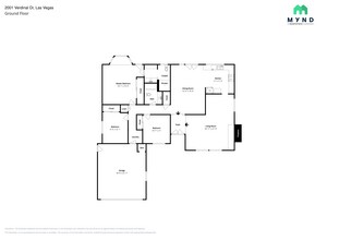 2001 Verdinal Dr in Las Vegas, NV - Foto de edificio - Building Photo