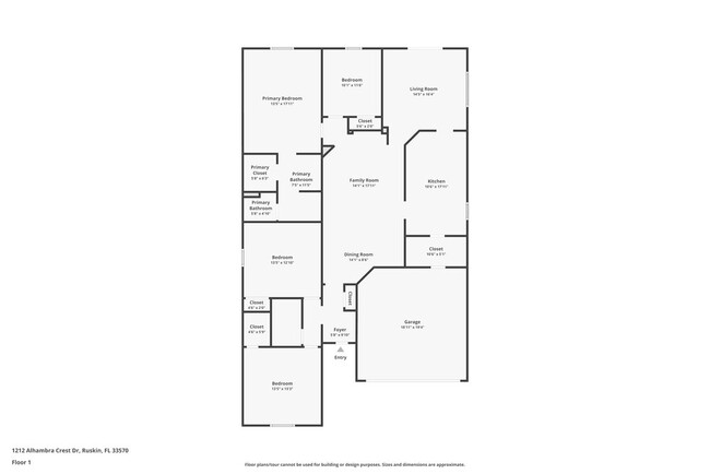 1212 Alhambra Crest Dr in Ruskin, FL - Building Photo - Building Photo