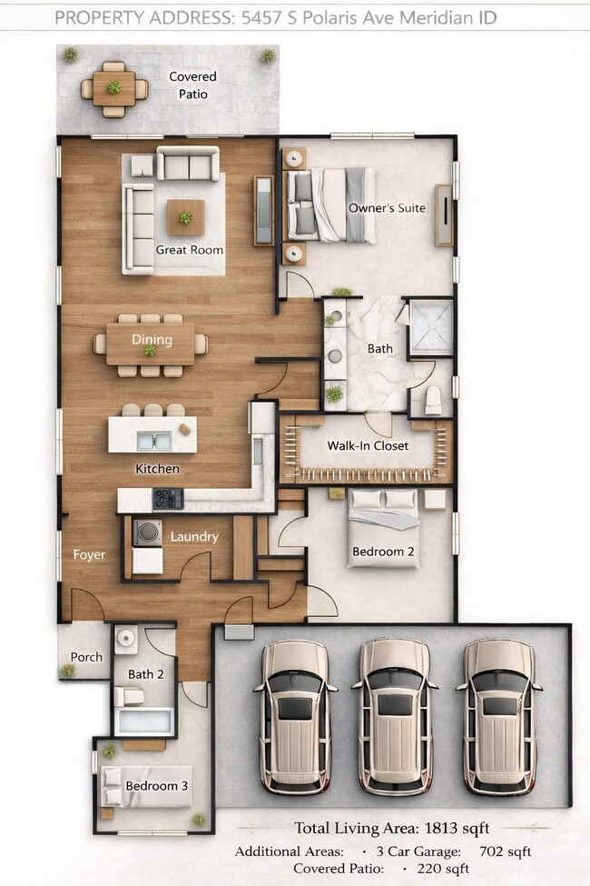 5457 S Polaris Ave in Meridian, ID - Building Photo - Building Photo