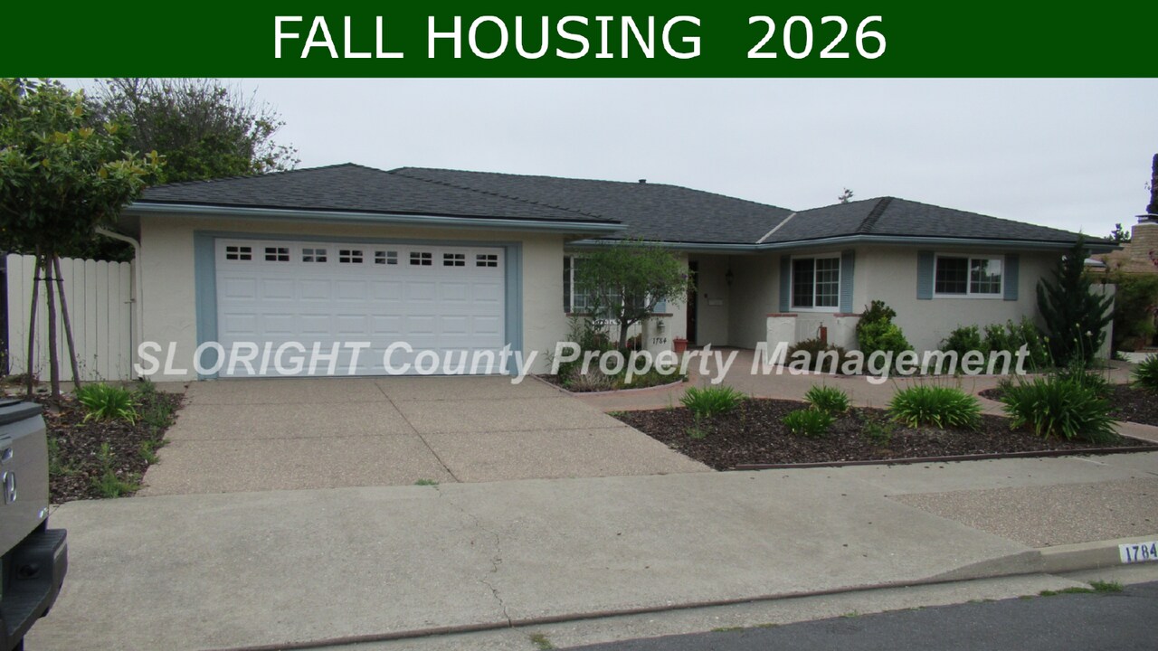 1784 Royal Way in San Luis Obispo, CA - Building Photo