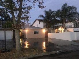 12619 Emelita St, Unit Garden view in Valley Village, CA - Building Photo