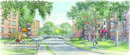 Forest Park Apartments in Springfield, MA - Foto de edificio - Building Photo