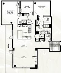 The Adagio in Bethesda, MD - Foto de edificio - Floor Plan