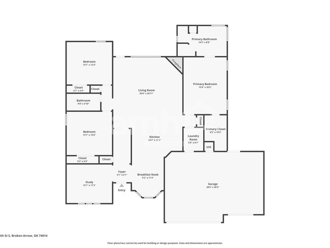 19422 E 48th St S in Broken Arrow, OK - Foto de edificio - Building Photo