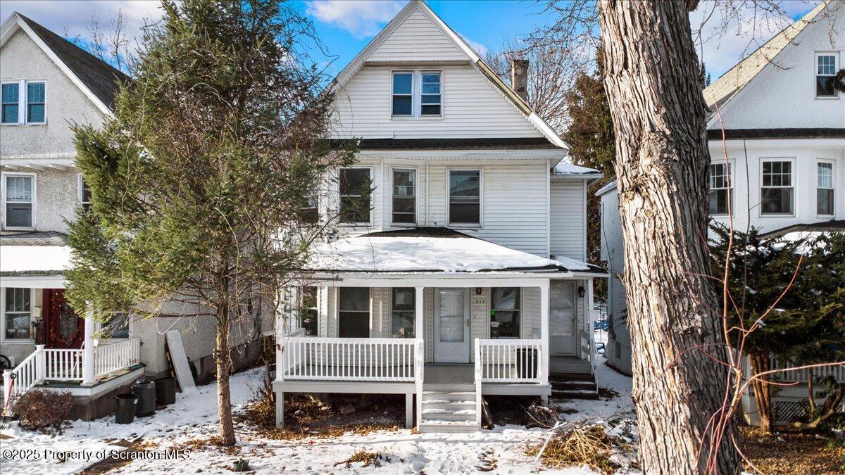 517-519 Wheeler Ave in Scranton, PA - Building Photo
